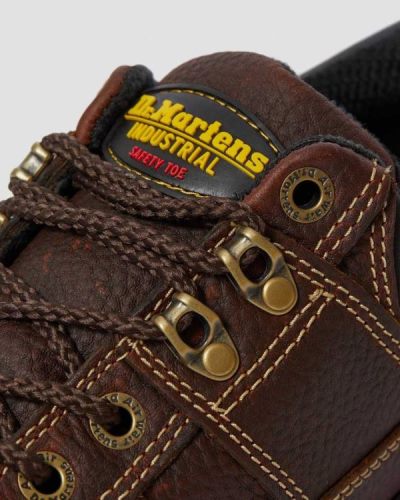 Tenis de Seguridad Dr Martens Gunby Cuero Steel Toe Para Mujer DR8247D